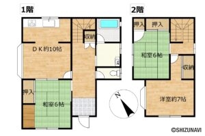 【間取図】