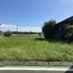 北側道路から撮影　整形地です。