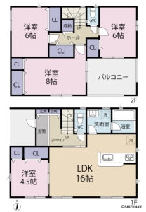 【2025年11月完成予定】磐田市福田　4LDKの物件画像