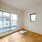 【リフォーム中／2階家事室】2階家事室はフロアタイル上張り、内壁塗装、照明交換を行います。