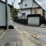 北面から見た外観