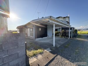 焼津市一色　平屋中古住宅の物件画像