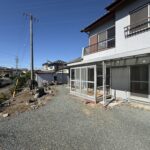 物件南側には庭がある為、日当たりも良好ですよ♪