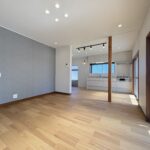 DKとリビングは壁を撤去して、約15帖のLDKに♪