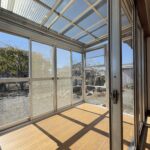 サンルームもございますので、雨の日や花粉が気になる日にも洗濯物が干せますよ♪