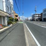 姫街道を北に向かって撮影しております。