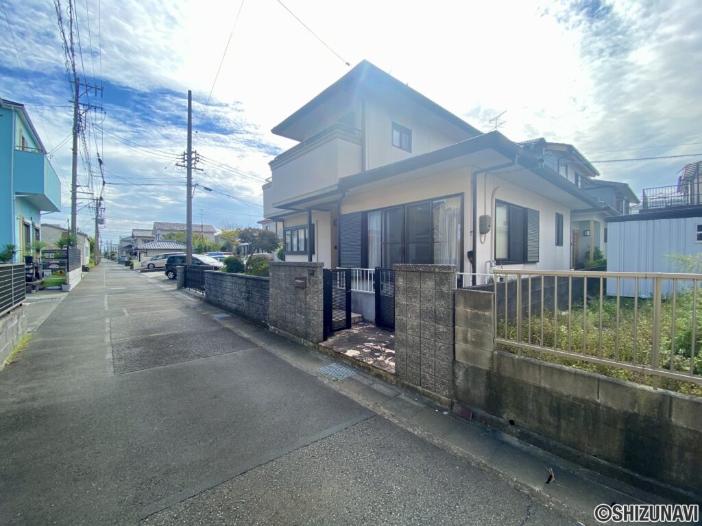 北側からの外観写真です。