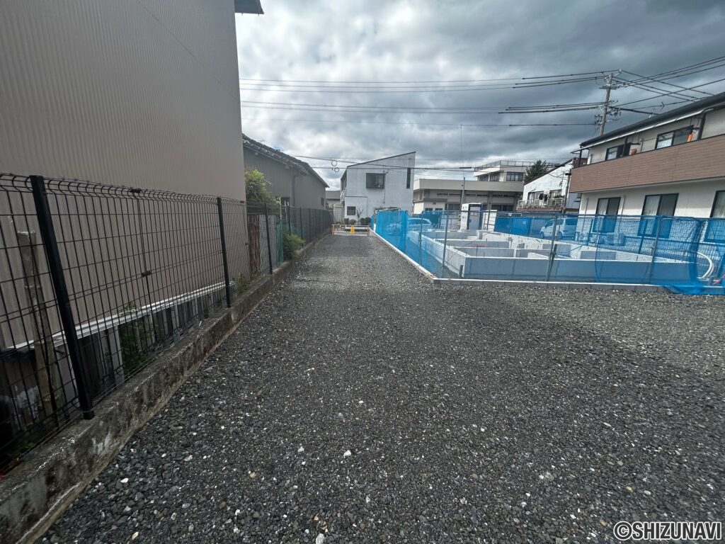 静岡市清水区入江三丁目　売土地　清水入江小・第八中学校学区　建築条件ありませんの画像