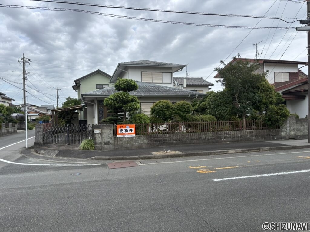 【角地・建築建築条件なし】磐田市東新町3丁目　売土地の画像