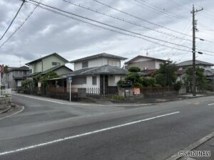 【角地・建築建築条件なし】磐田市東新町3丁目　売土地の画像