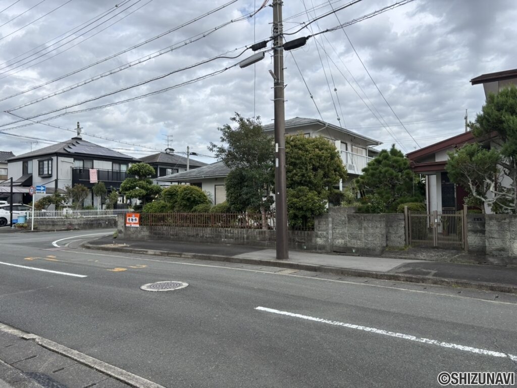 【角地・建築建築条件なし】磐田市東新町3丁目　売土地の画像