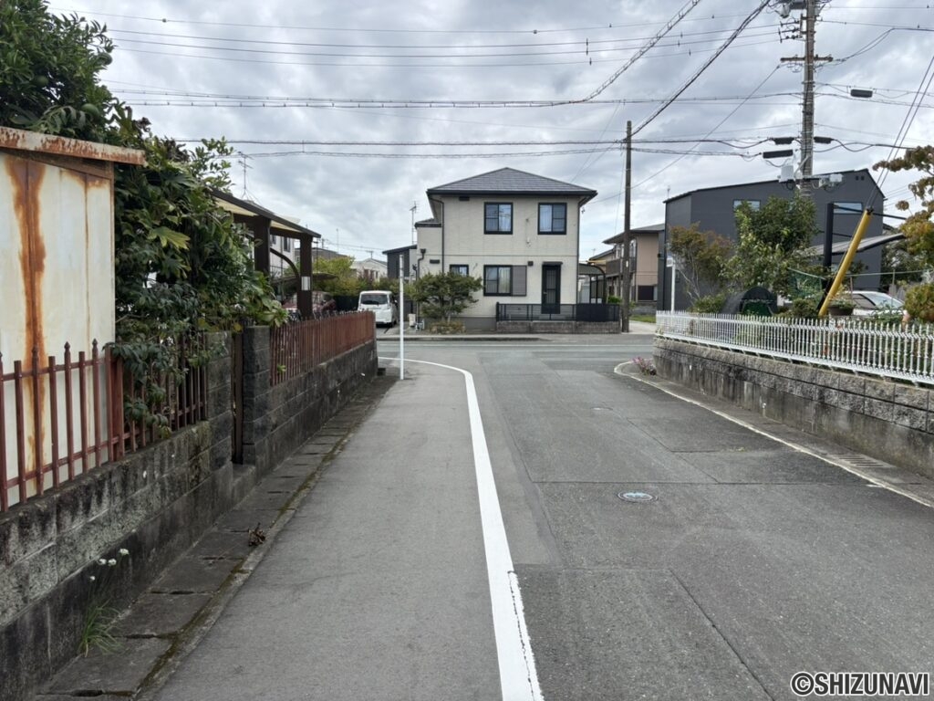 【角地・建築建築条件なし】磐田市東新町3丁目　売土地の画像
