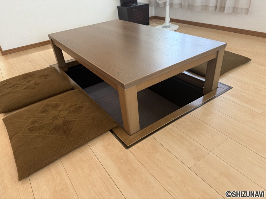 LDK　掘りごたつ仕様になっています。
