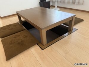LDK　掘りごたつ仕様になっています。