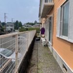 洗濯ができるスペースです