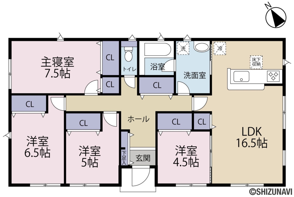2号棟　間取り図