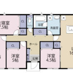 2号棟　間取り図