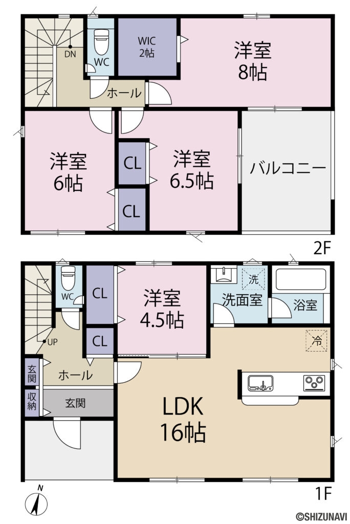 2号棟　間取り図