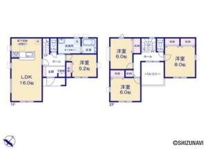 島田市金谷東2丁目　4期　4LDK・5LDK　2026年1月完成予定の物件画像