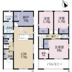 2号棟　間取り図