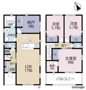 2号棟　間取り図