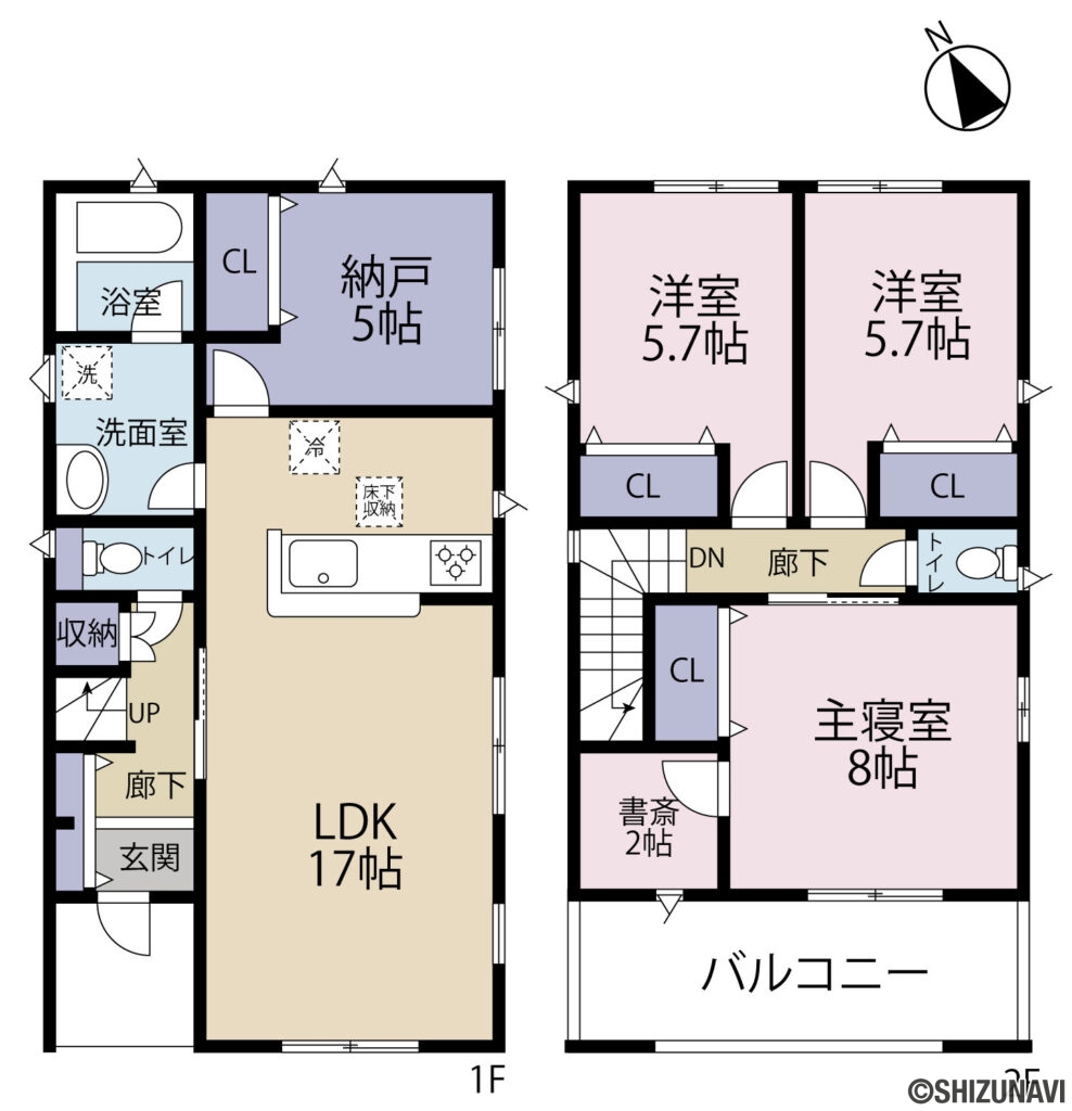 2号棟　間取り図
