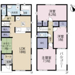 1号棟　間取り図