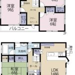 富士市宮下　中古住宅　間取り図面