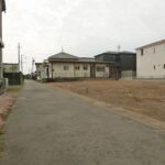 東側道路写真（北側からの撮影）