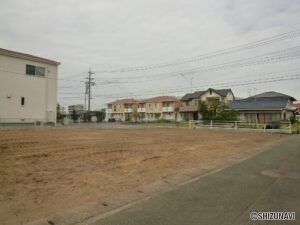 【売主物件】浜松市中央区小沢渡町　売り土地の物件画像