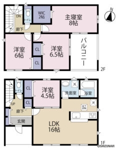 【2025年10月完成予定】浜松市中央区初生町　4LDKの物件画像