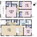 1号棟　間取り図