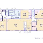 1号棟　間取り図