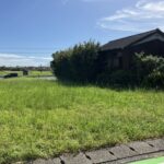 北側道路から撮影　別角度からです。