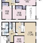 ２号棟　間取り図