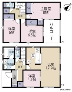 ２号棟　間取り図
