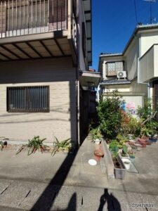 東隣地との境界