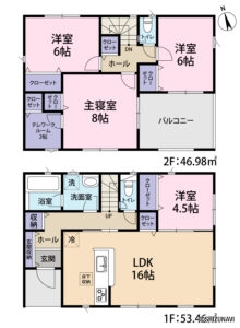 【2025年12月完成予定】浜松市浜名区豊保　4LDKの物件画像