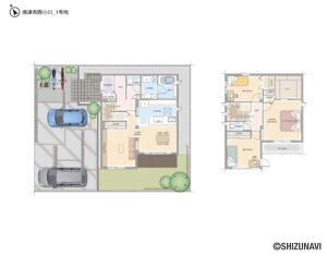 【焼津市】西小川6丁目　新築一戸建て　セキスイハイム施工【全4区画】の物件画像