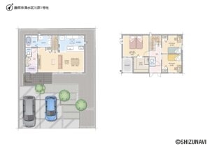 【静岡市清水区】川原町　新築一戸建て　セキスイハイム施工【全2区画】の物件画像