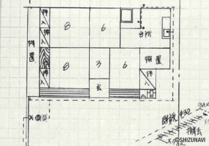 【許可宅地】浜松市中央区伊佐地町　中古住宅の画像