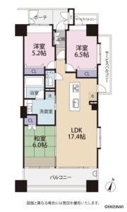 Cタイプ 3LDK 76.27㎡