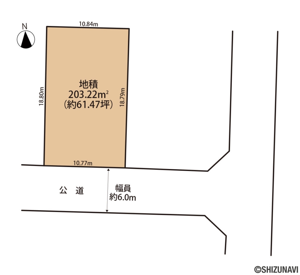 沼津市花園町 売土地の画像