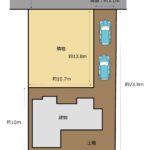 カチタス　塩津　区画図