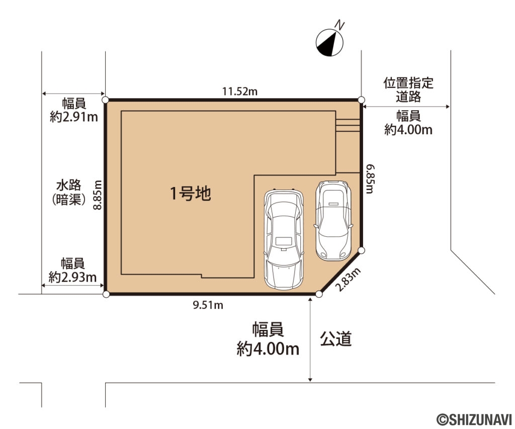 駿河区中島3期_区画図