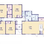 2号棟 間取り図