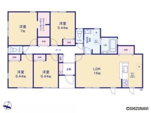 2号棟 間取り図