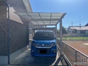 駐車場 カーポート付きです。