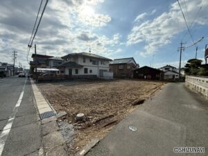 磐田市見付　売土地　「建築条件なし」の画像