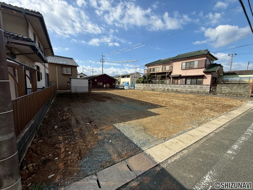 【仲介手数料不要】磐田市見付　売土地　「建築条件なし」の画像